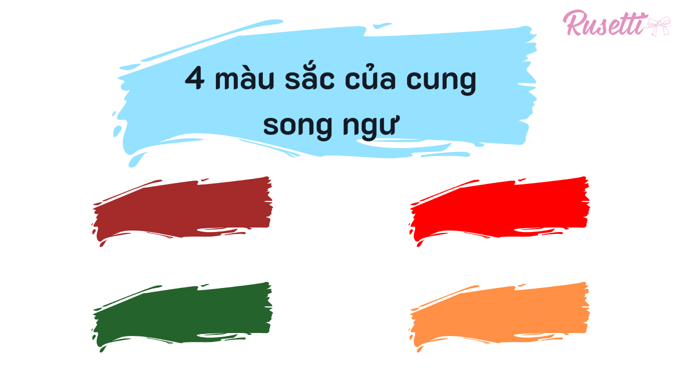 Cung song ngư hợp với màu gì? 4 màu mang lại may mắn