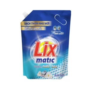 Các loại nước giặt thơm nhất - Nước giặt Lix Matic 