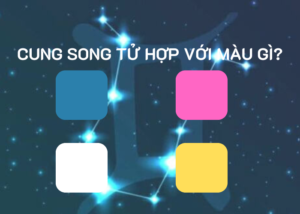 cung song tử hợp với màu gì