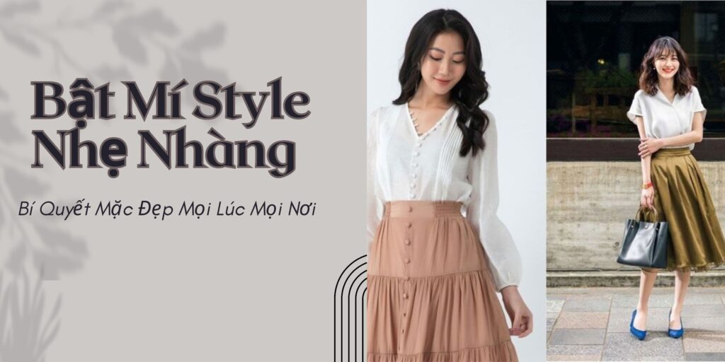 Bật Mí Style Nhẹ Nhàng